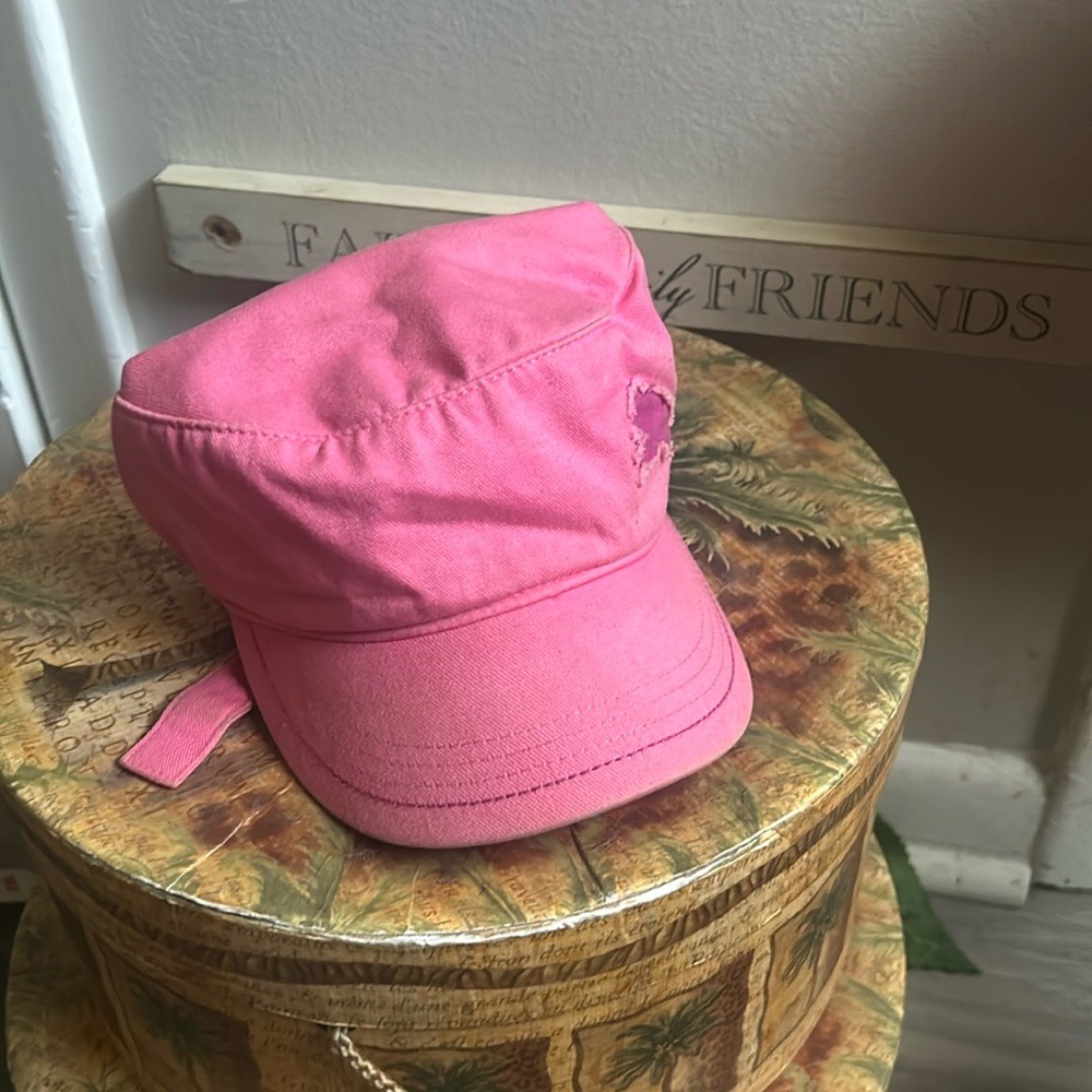 Pink puma hat